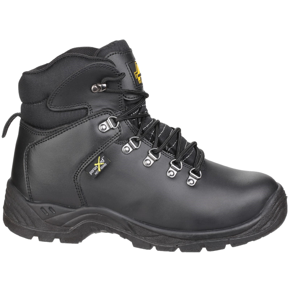 Amblers Safety Unisex AS335 Poron XRD Internal Metatarsal Safety Boot Black