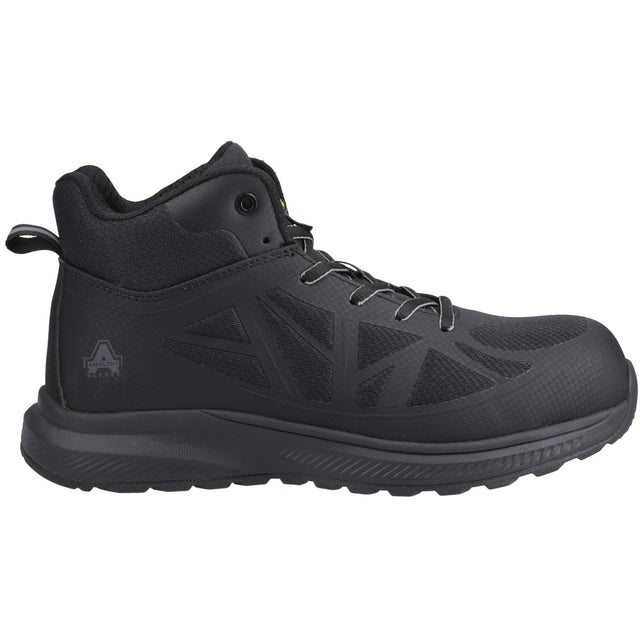 Amblers Safety Unisex Relay Safety Hiker Black