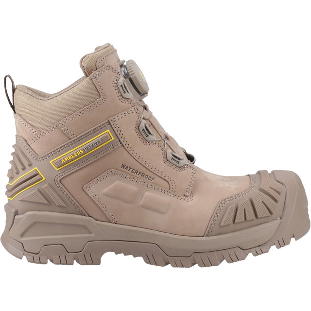 Amblers Safety Mens 966 Demolition Safety Boot Stone