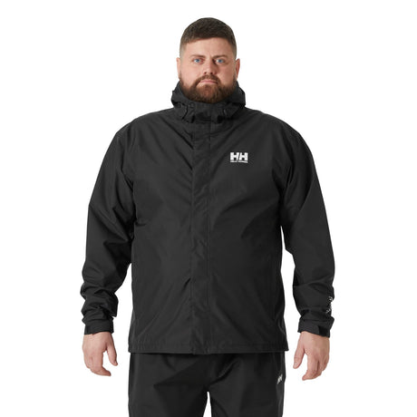 Helly Hansen Sport Mens Seven J Rain Jacket Black