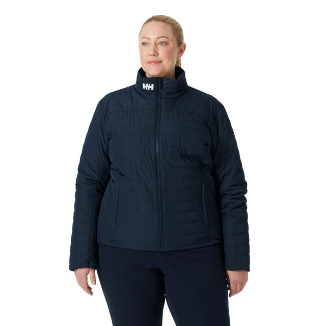 Helly Hansen Sport Womens Women's Crew Insulated Sailing Jacket 2.0 Navy