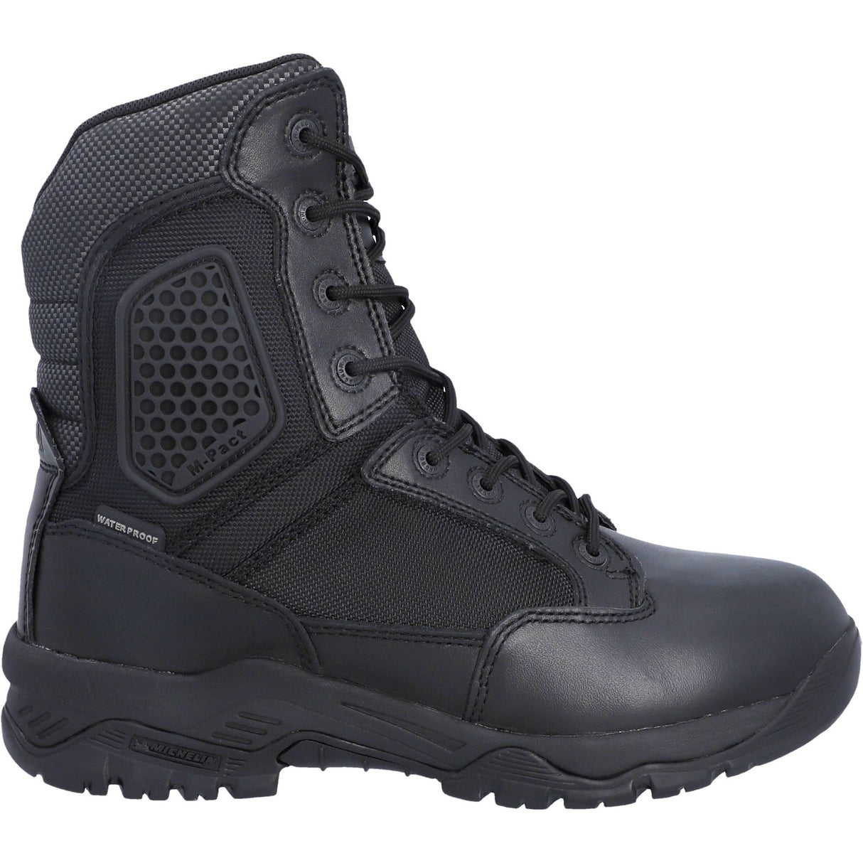 Magnum Mens Strike Force 8.0 Side-Zip WP Uniform Boot Black