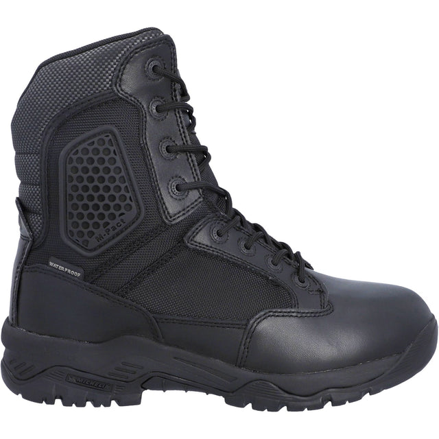Magnum Mens Strike Force 8.0 Side-Zip WP Uniform Boot Black