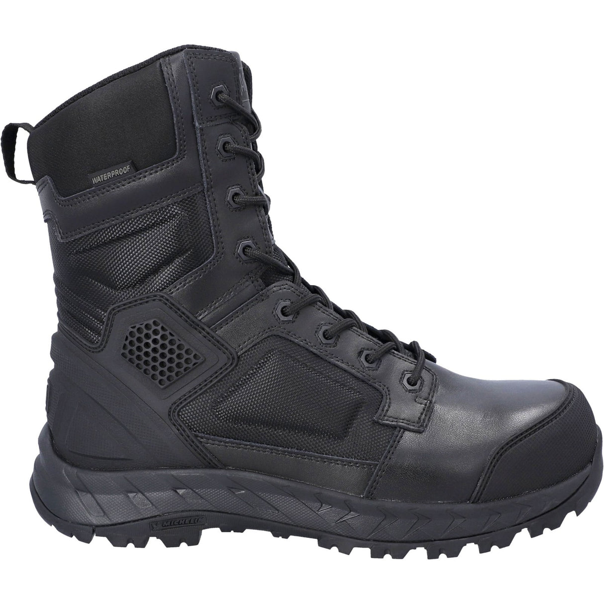 Magnum Mens Spider Exo 8.0 CT CP WP SZ Safety Footwear Black
