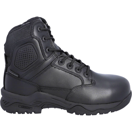 Magnum Unisex Strike Force 6.0 Side-Zip CT CP WP Uniform Safety Boot Black