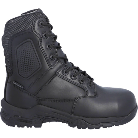 Magnum Unisex Strike Force 8.0 Side-Zip CT CP WP Uniform Safety Boot Black