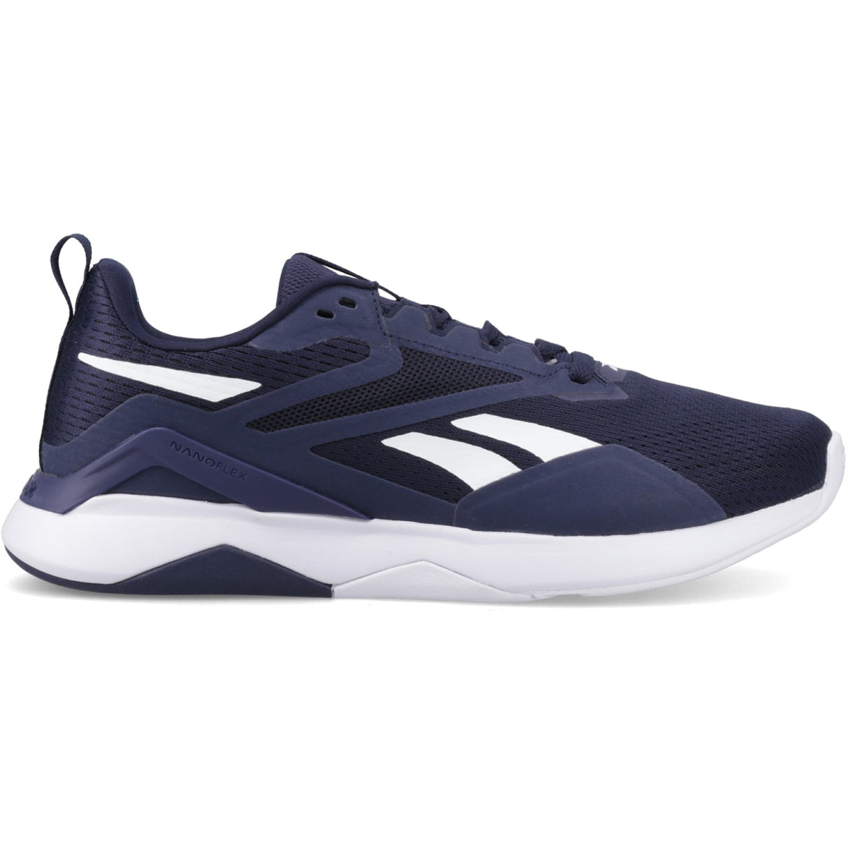 Reebok Mens REEBOK NANOFLEX TR 2 VECTOR NAVY/WHITE/BLACK
