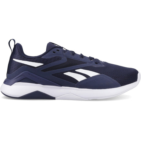 Reebok Mens REEBOK NANOFLEX TR 2 VECTOR NAVY/WHITE/BLACK