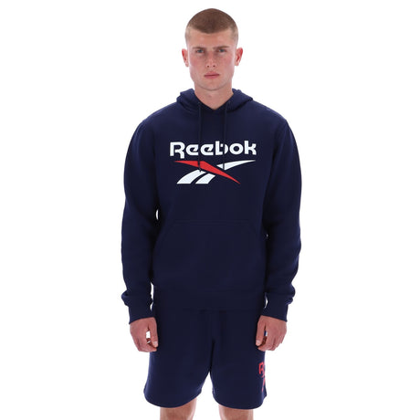 Reebok Mens TRENT 2 COL LOGO HOODY VECTOR NAVY
