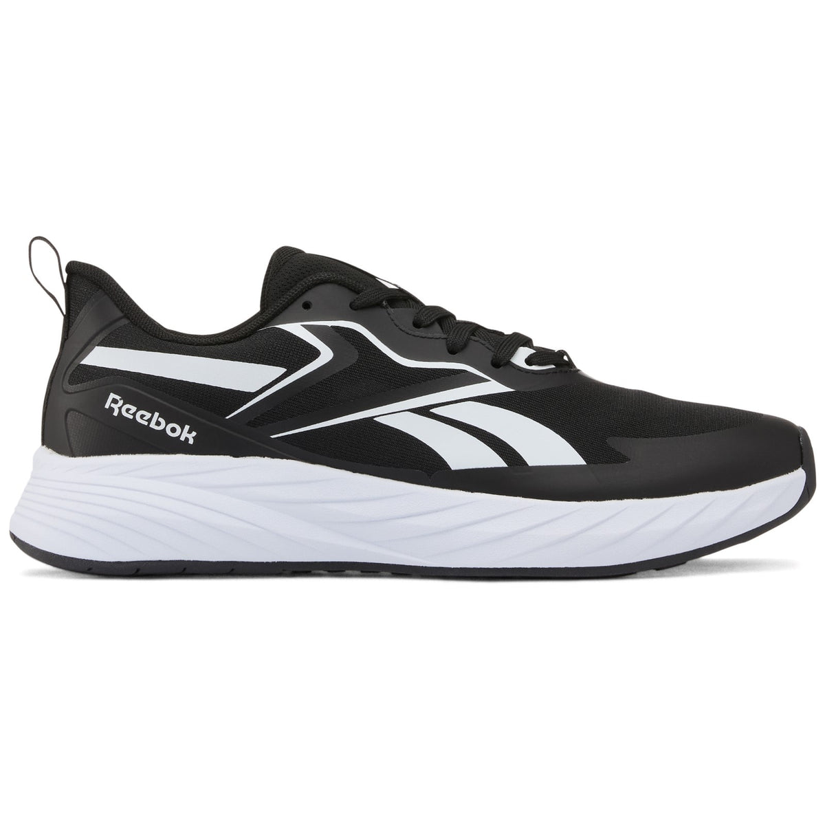Reebok Mens VERSE BLACK/WHITE/WHITE