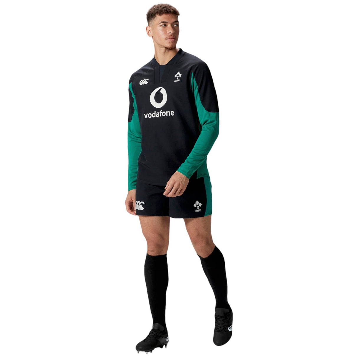 Canterbury IRFU 2024/25 Long Sleeved Tech Drill Rugby Training Top