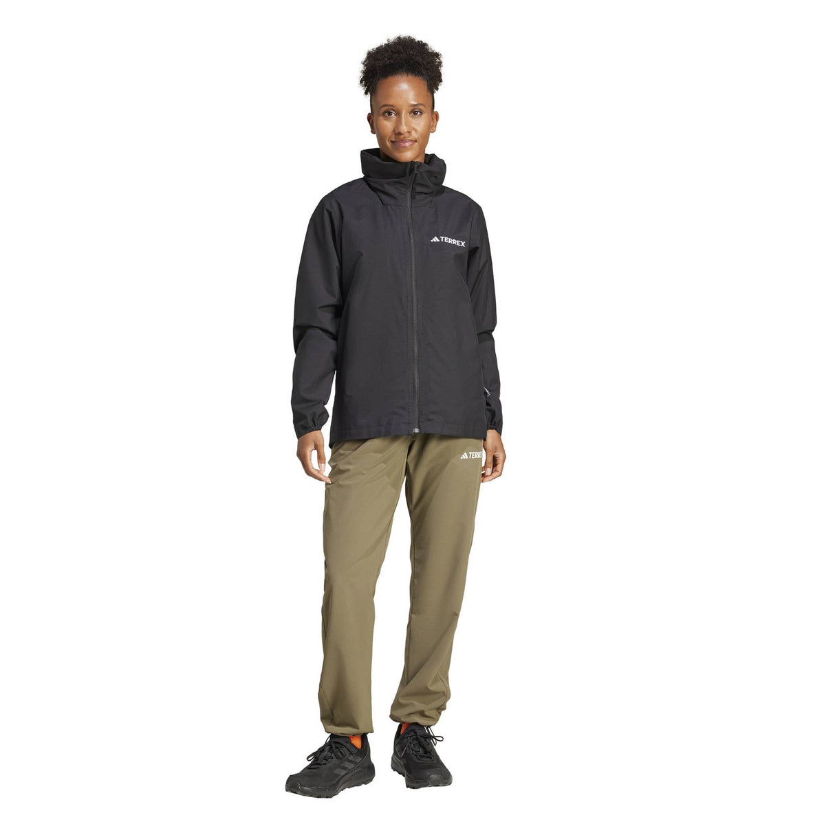 adidas Multi Essentials 2L Womens Full-Zip Rain Jacket