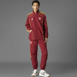 adidas Arsenal Football 3-Stripe Regular-Fit Track Pants Model Full-Length View