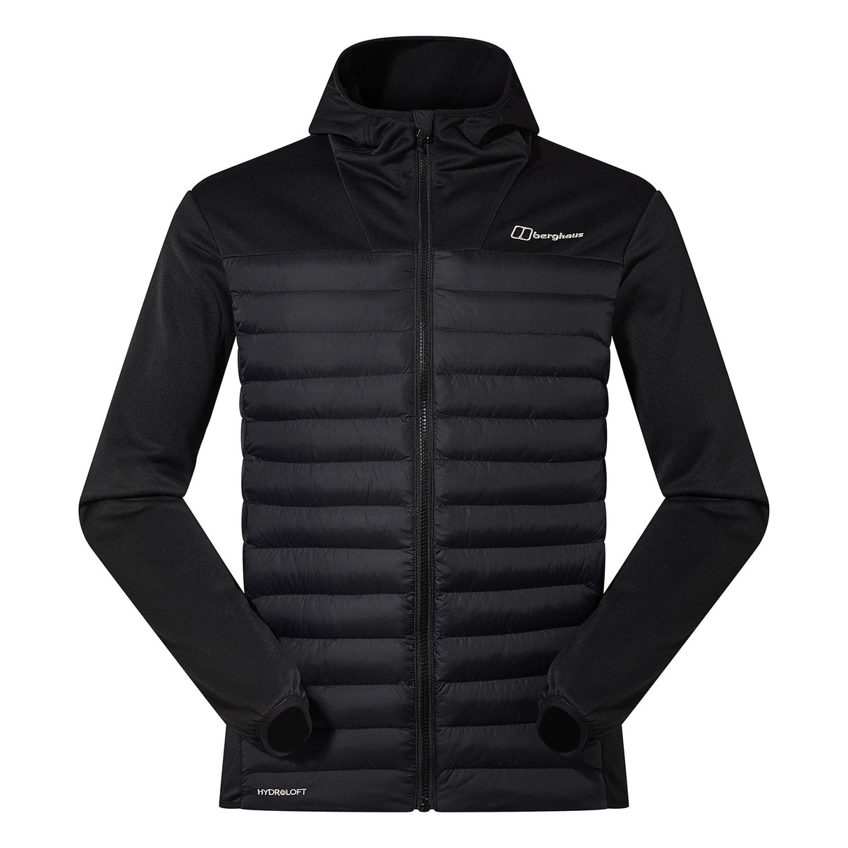 Berghaus M Vaskye Hooded Hybrid Jkt Blk