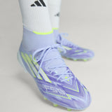 adidas F50 Sparkfusion Elite Womens Firm Ground Football Boots Model Outer Top View 