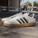 adidas VL Court 3.0 Mens Regular-Fit Lace Trainers Outdoor Pair Outer Full View 