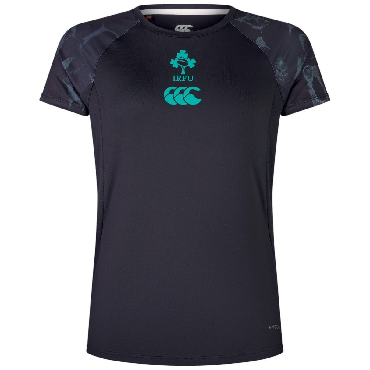 Canterbury IRFU Ireland Rugby 2025/26 Womens Superlight Training T-Shirt Front View