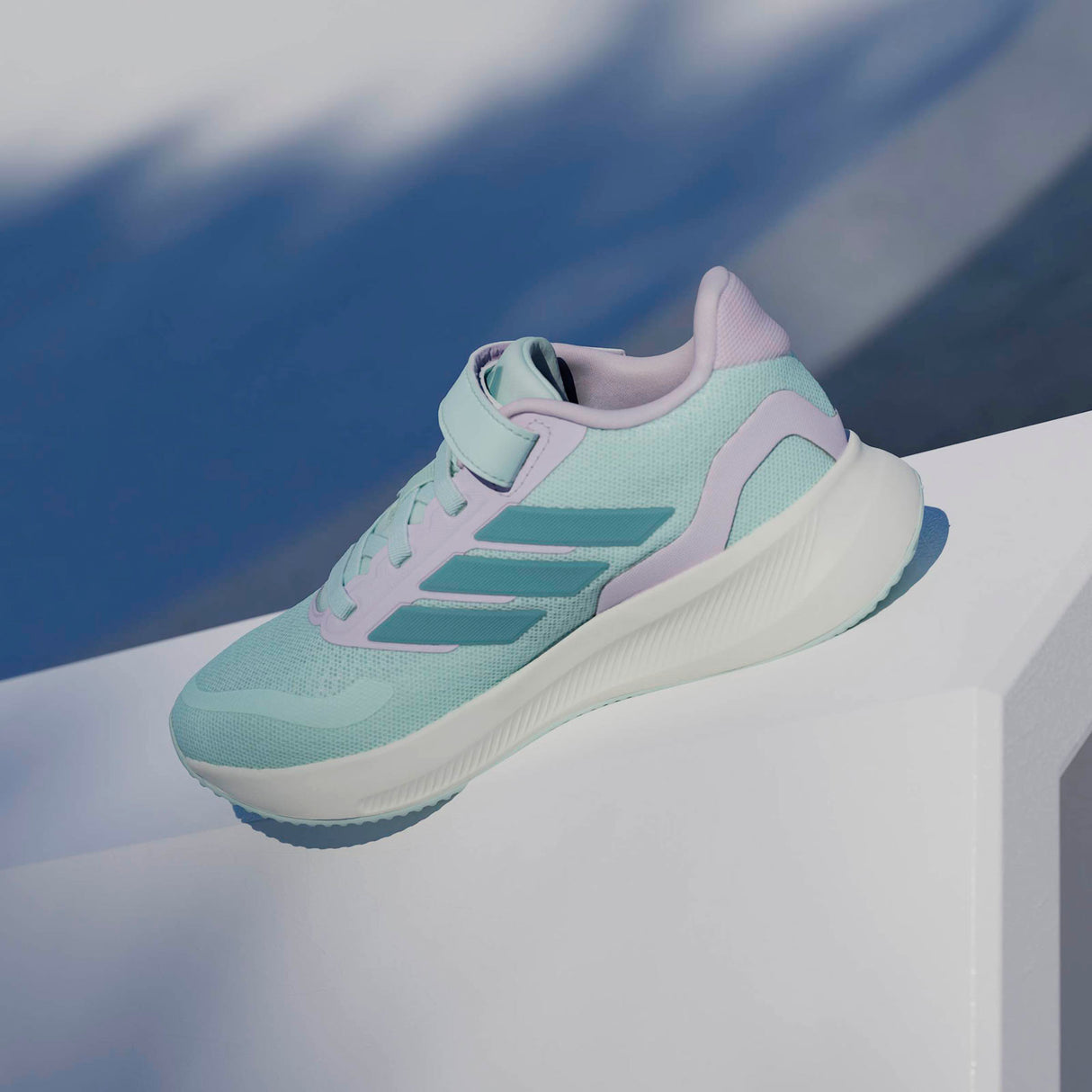 adidas RUNFALCON 5 EL C JNR GIRL Green