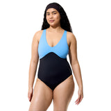 SPEEDO SCULP BFLY BACK ONE PIECE BLUE