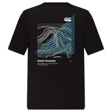 Canterbury Mens TEMPO GFX TRNG TEE Blk