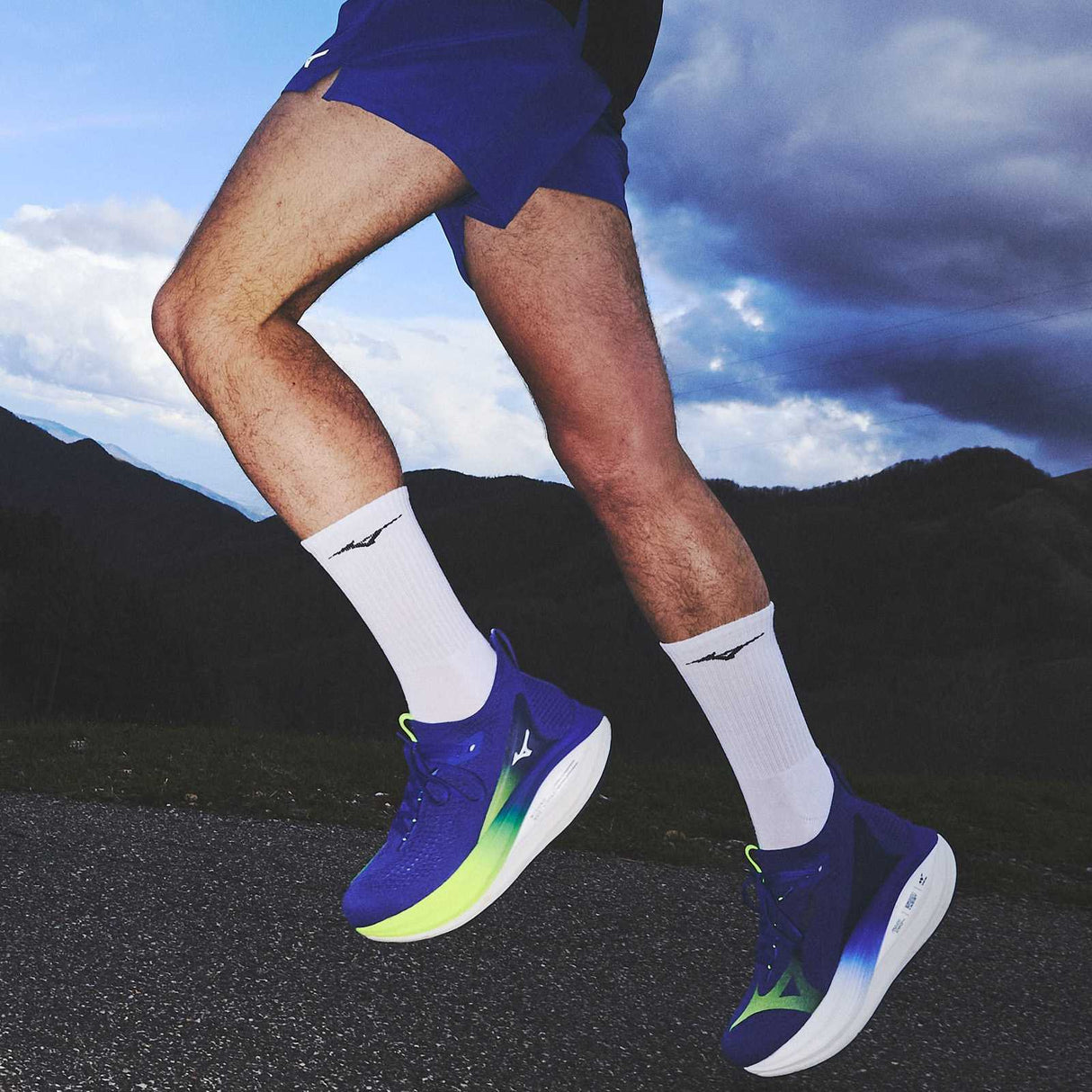 Mizuno Neo Vista 2 Mens Racing Running Shoes - Blue