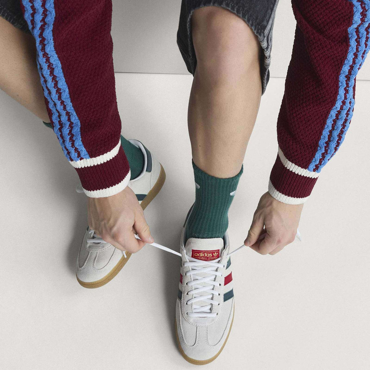 adidas gazelle silver green womens adidas Mexico Handball Spezial Regular-Fit Mens Shoes