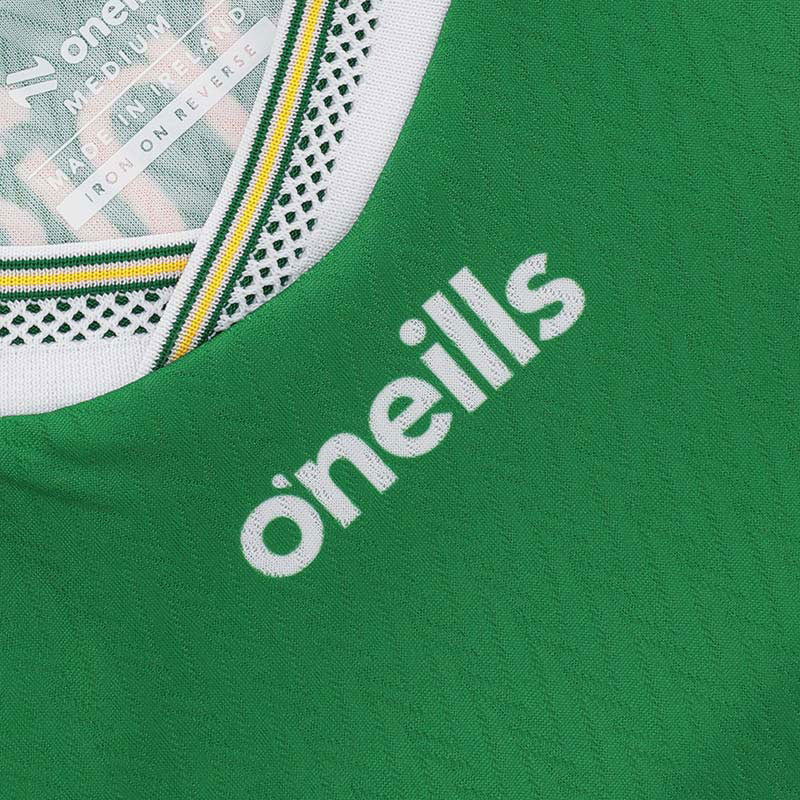 O'Neills Offaly 26 Home Kids Jersey Grn