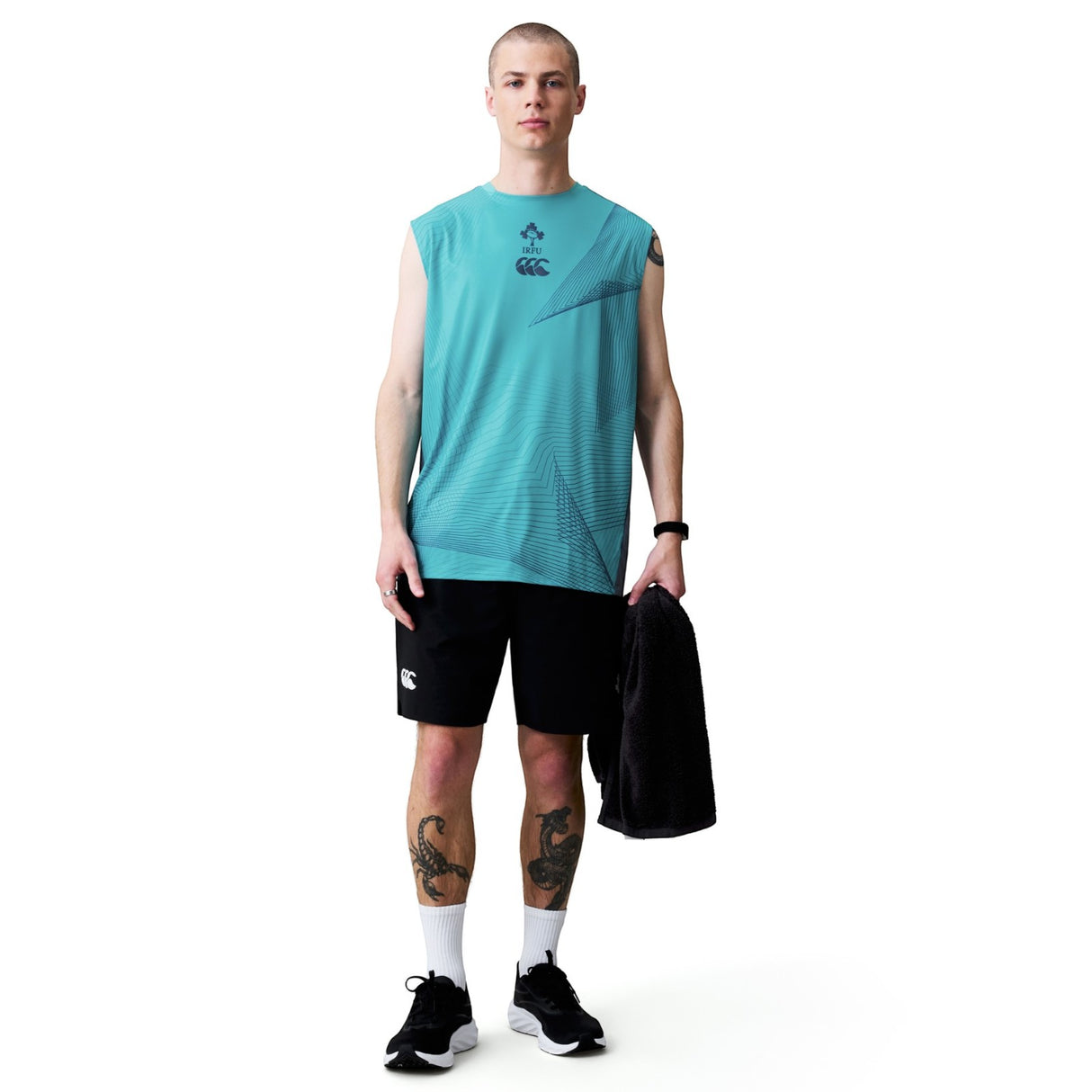 Canterbury IRFU Training Tank Top Blue
