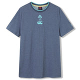 Canterbury IRFU Team Ctn Tee Vintage Blu