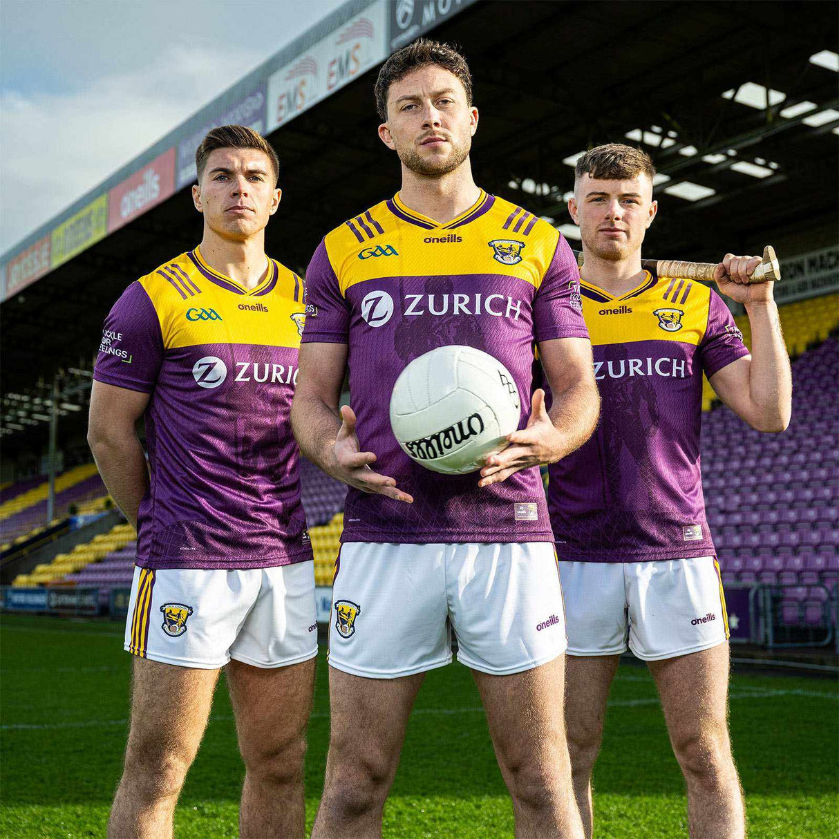 O'Neills Wexford 26 Home K Jersey Purple