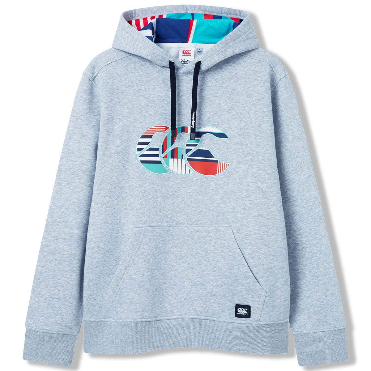 Canterbury Mens Uglies Logo Hoodie Grey