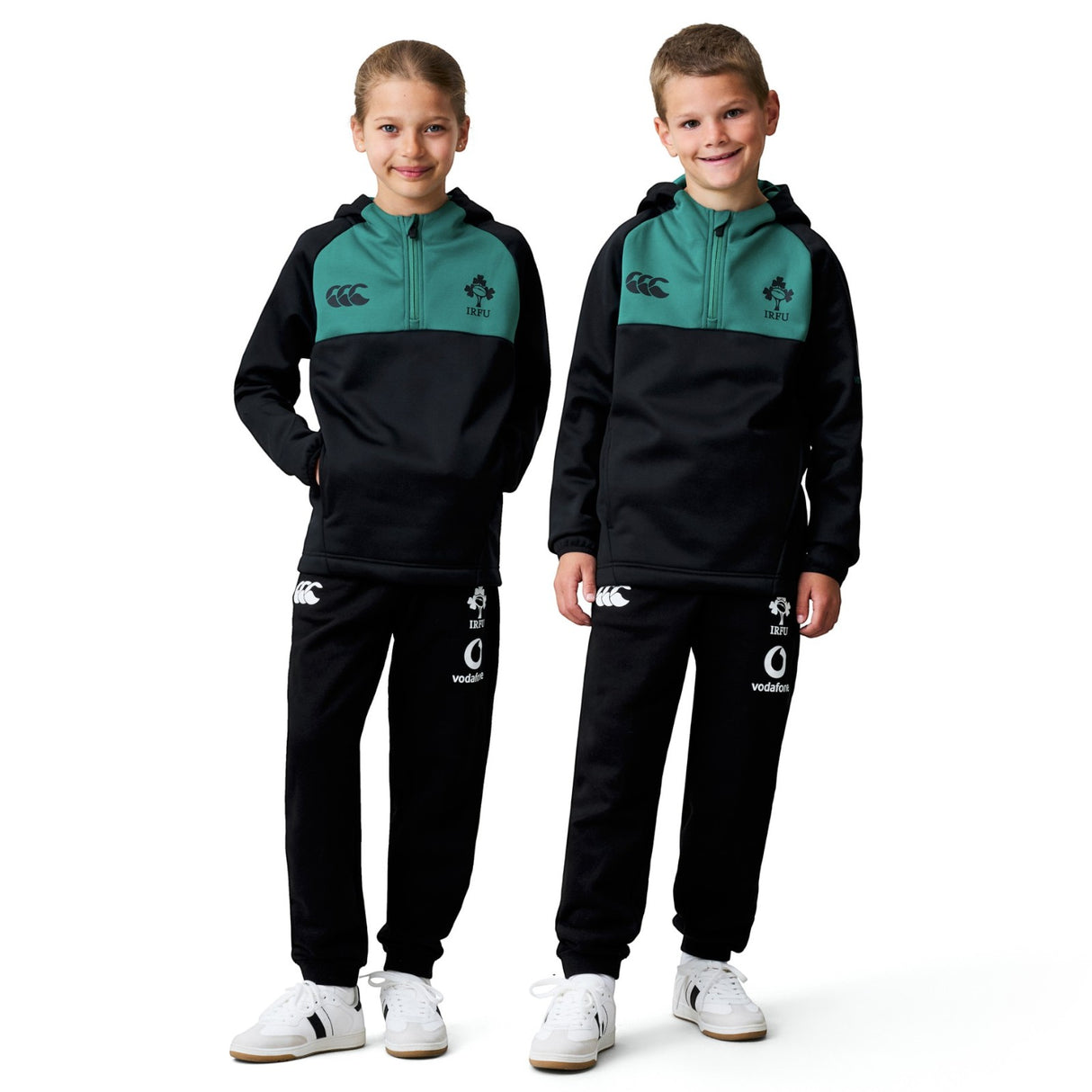 Canterbury IRE Kid OH Zip Trng Hdy Black