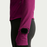 NIKE WMS TF SWIFT HOODED LS TOP Pink