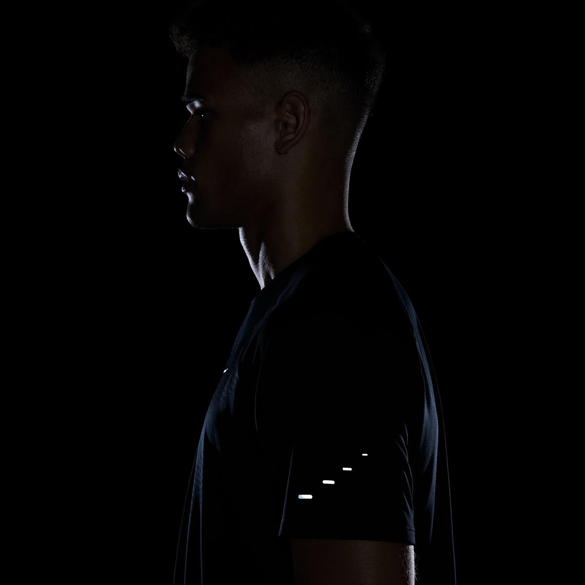 Nike Mens DFADV Stride SS Top Black
