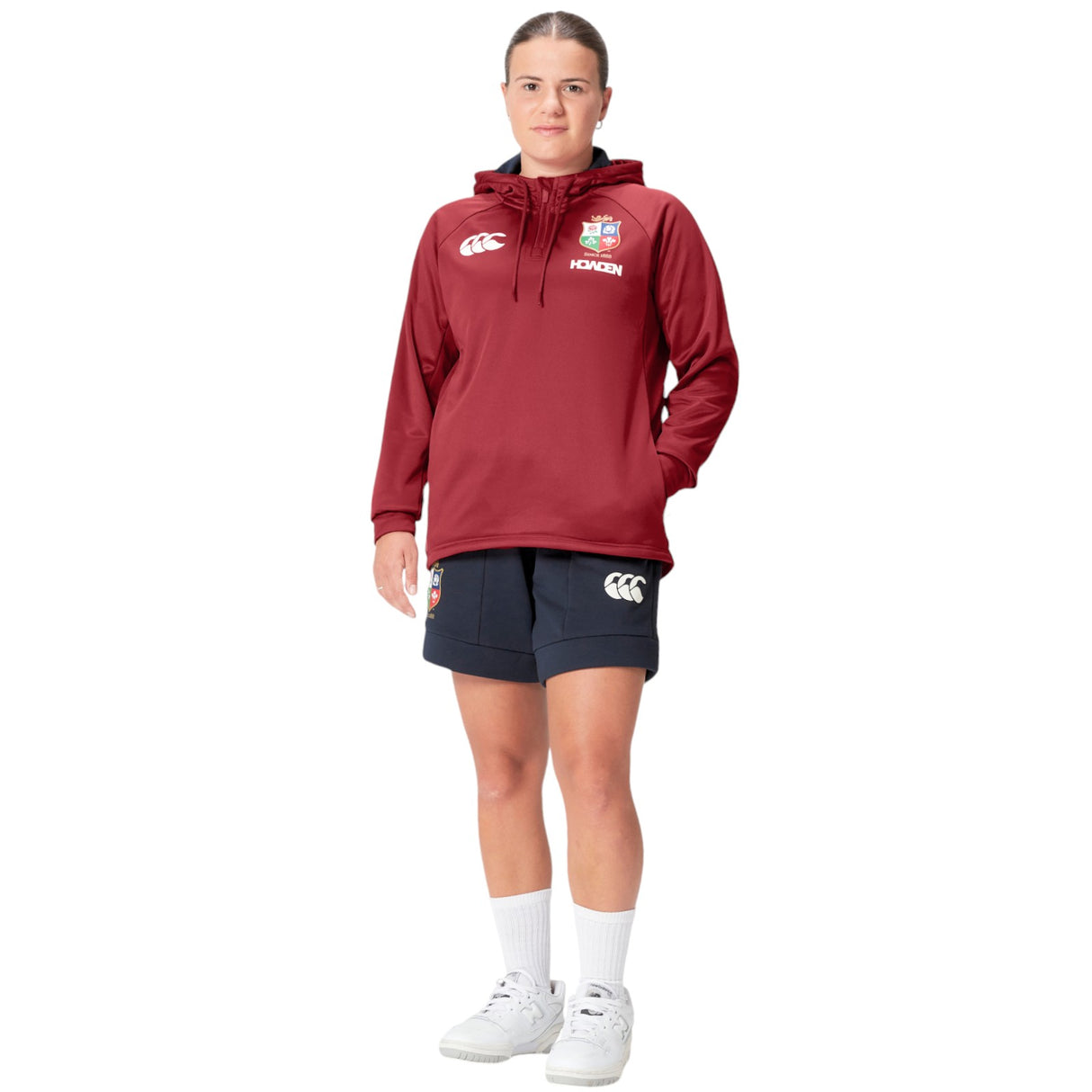 Canterbury BIL 1/4 Zip Womens Hoody Red
