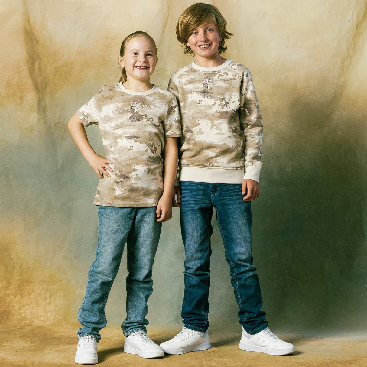 Canterbury British & Irish Lions Rugby 2024/25 Kids Camo T-Shirt