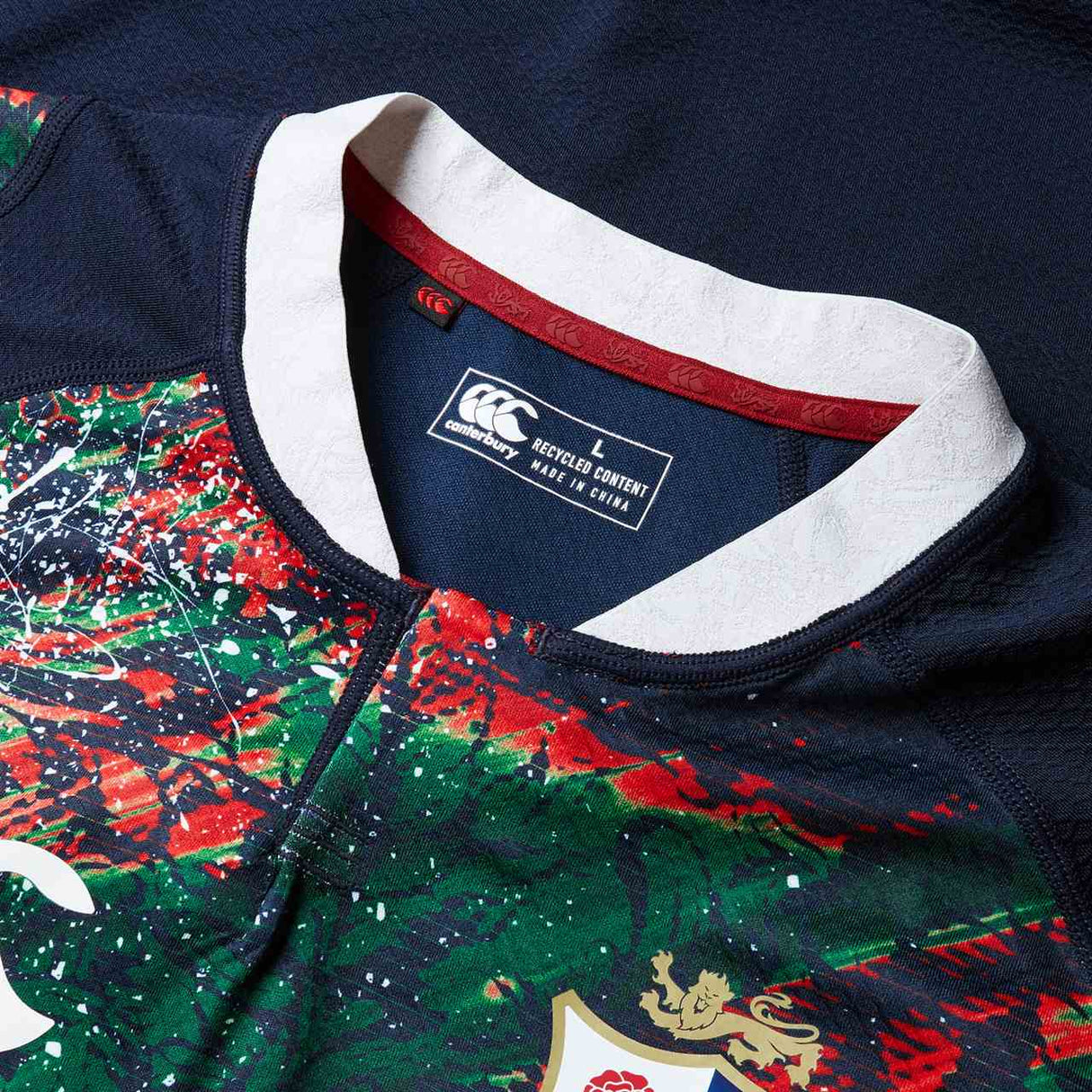 Canterbury British & Irish Lions Rugby Mens Warm Up Jersey
