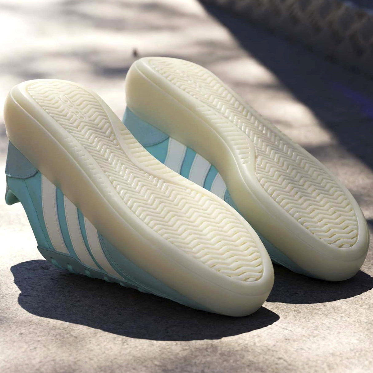 adidas Barreda Decode Womens  Regular-Fit T-Toe Sneakers Pair Sole Full View Lifestyle Shot