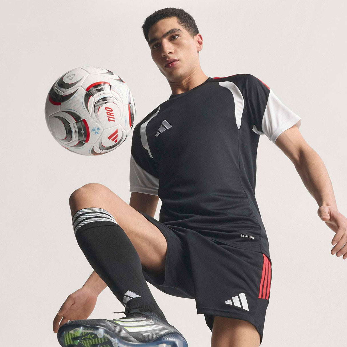 adidas Mens Tiro 26 Tee Black