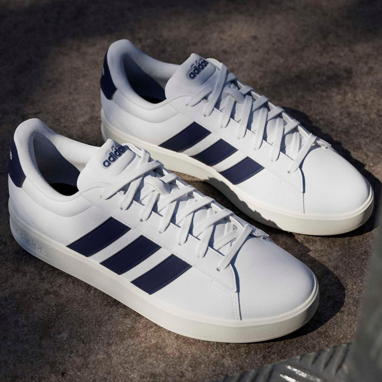 adidas Grand Court Mens White