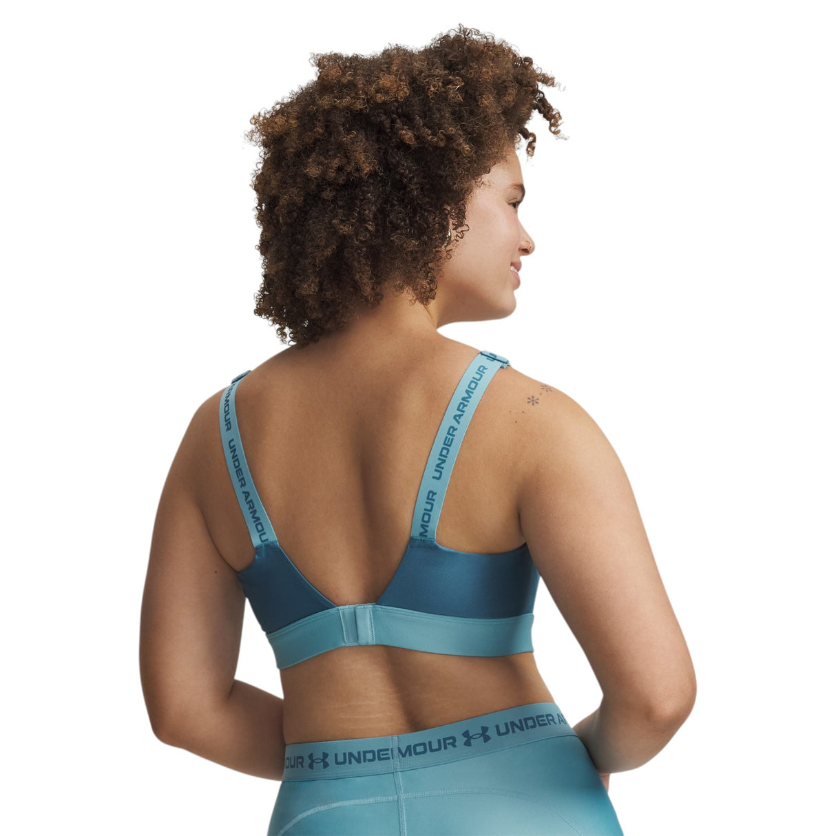 UA Infinity High 2.0 Bra Blue