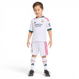 adidas Real Madrid 26 Kids Home Kit Wht