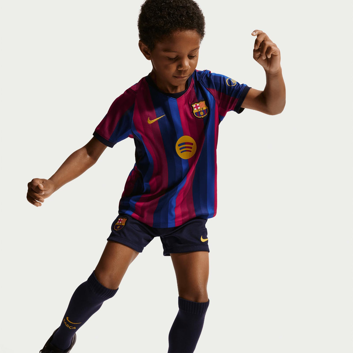 Nike FCB 26 Kids Home Kit Blue