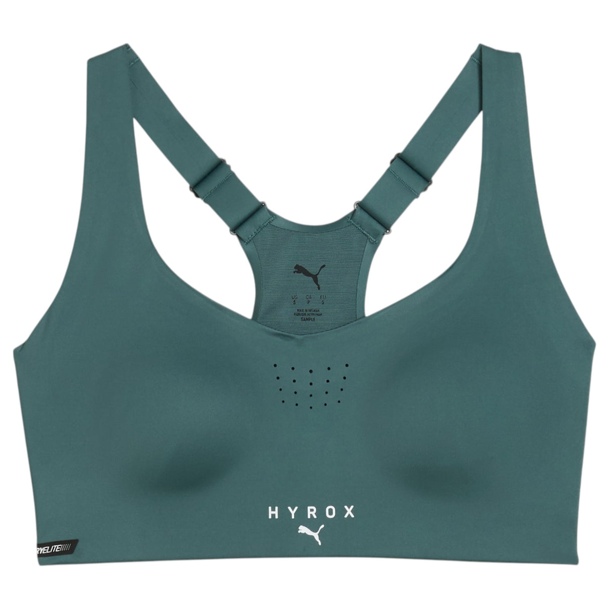 Puma W X Hyrox PWRMode Bra Green