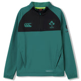 Canterbury IRE Kids Qzip Trng Top Green