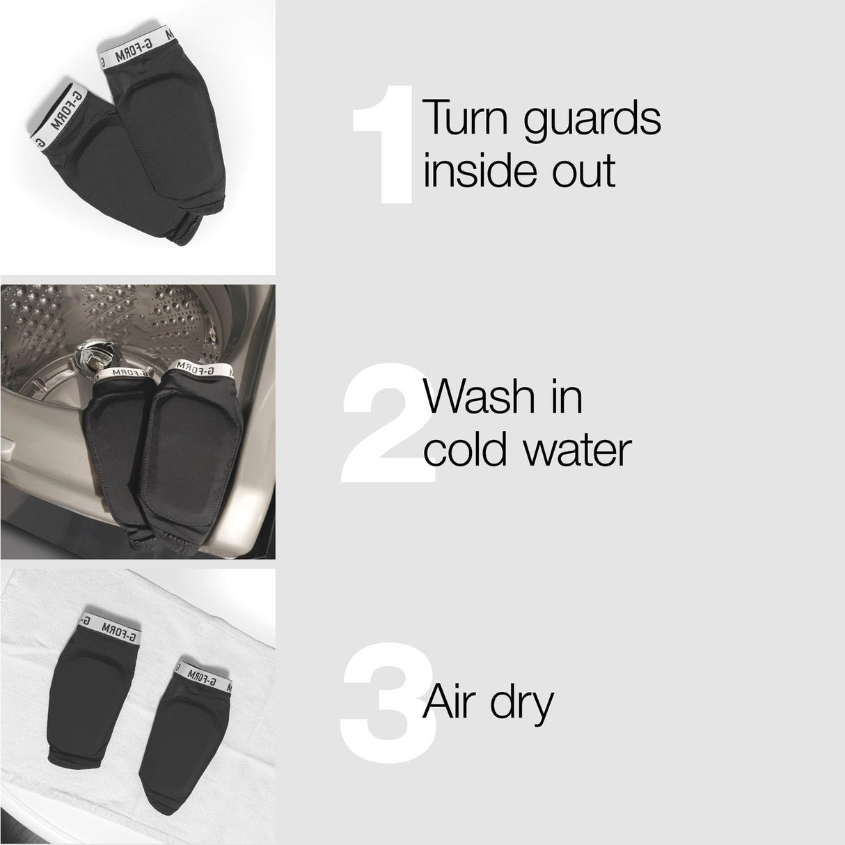G Form Pro-S Elite X Shin Guard Black