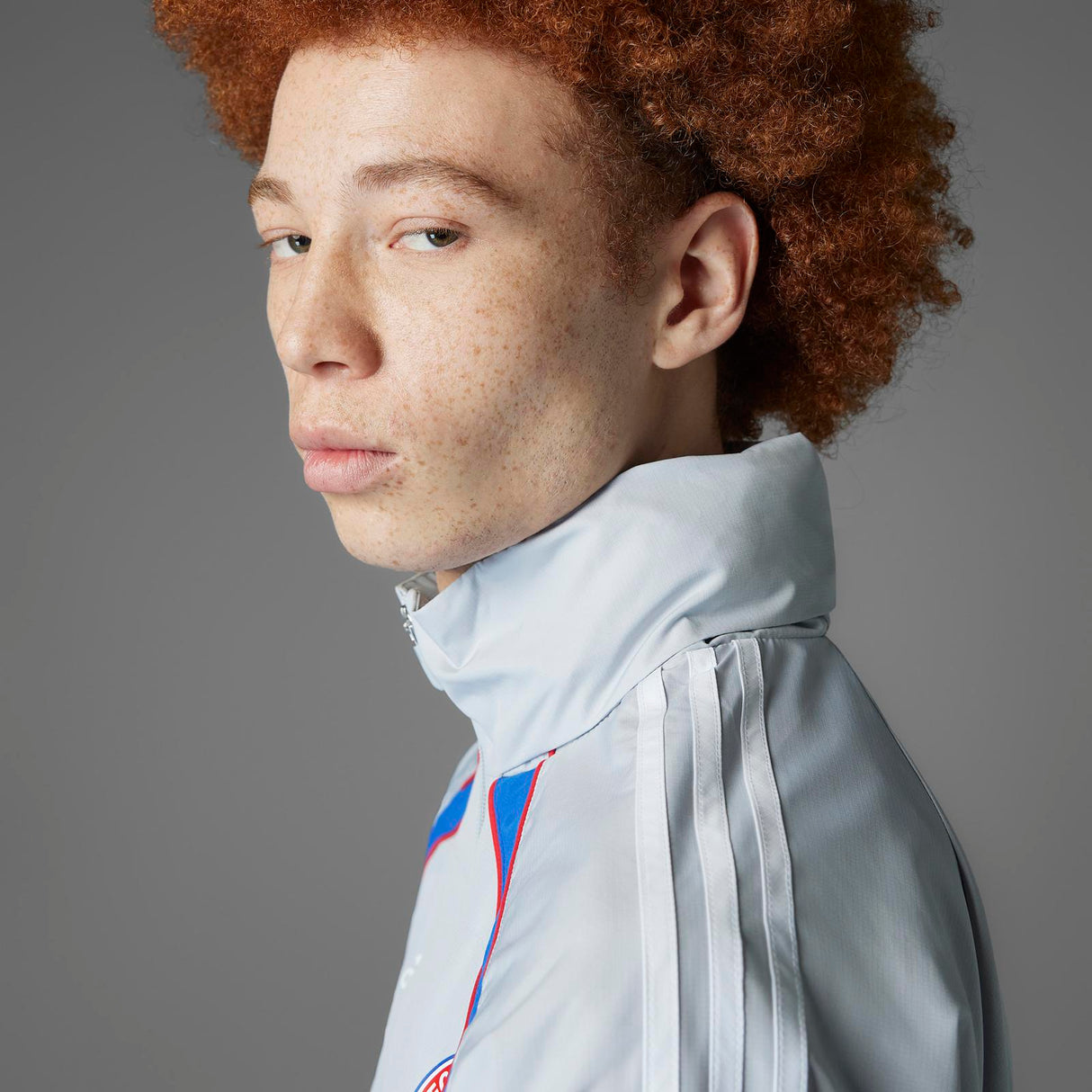 adidas FC Bayern Football Full-Zip Windbreaker Jacket