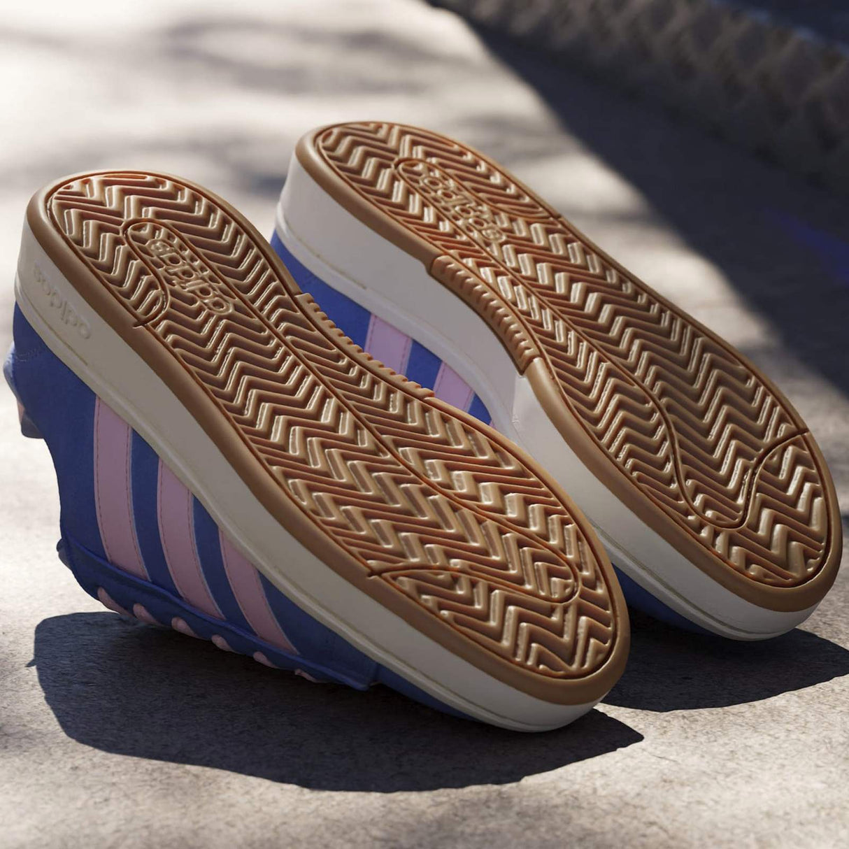 adidas Grand Court Alpha Womens Regular-Fit Sneakers Outside Pair Sole Full View 