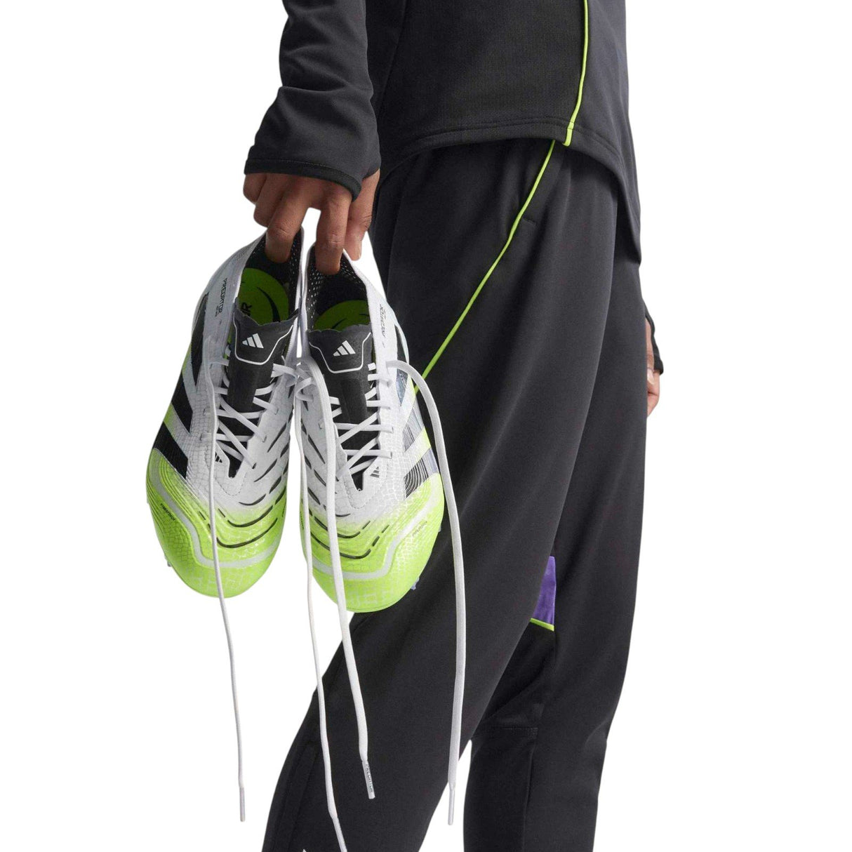 adidas Predator Elite Adults Firm Ground Football Boots Model Carrying Boots View
