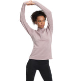 Energetics Wilona Womens Midlayer Half Zip Long Sleeve Fleece Top